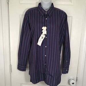 Highest Quality!! NWT Classic Italian Bevilacqua size L Shirt!